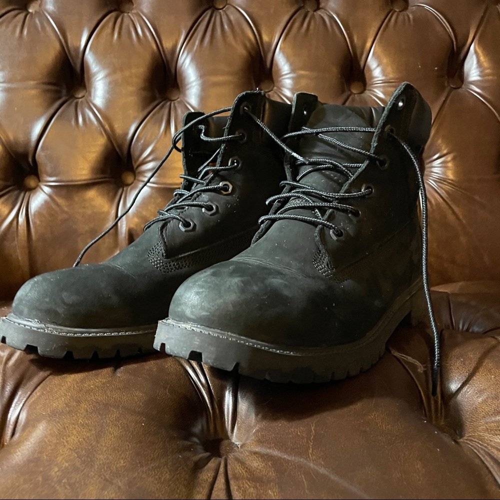 Black Timberland Boots